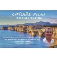 Plaque plexi commémoration