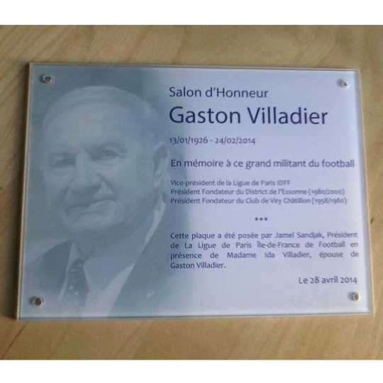 Plaque commémoration Plaque commémoration