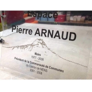 Plaque commémorative gravée au meilleur prix - Inauguration - Plexi