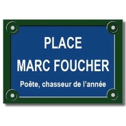 Plaque parisienne cadeau