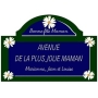Plaque parisienne Marguerite Cadeau Plaque parisienne Marguerite Cadeau