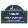 Plaque parisienne Tour Eiffel Cadeau Plaque parisienne Tour Eiffel Cadeau