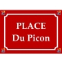 Plaque département 4 blasons