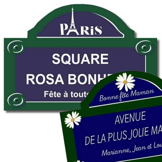 Plaques Paris spéciales Plaques Paris spéciales