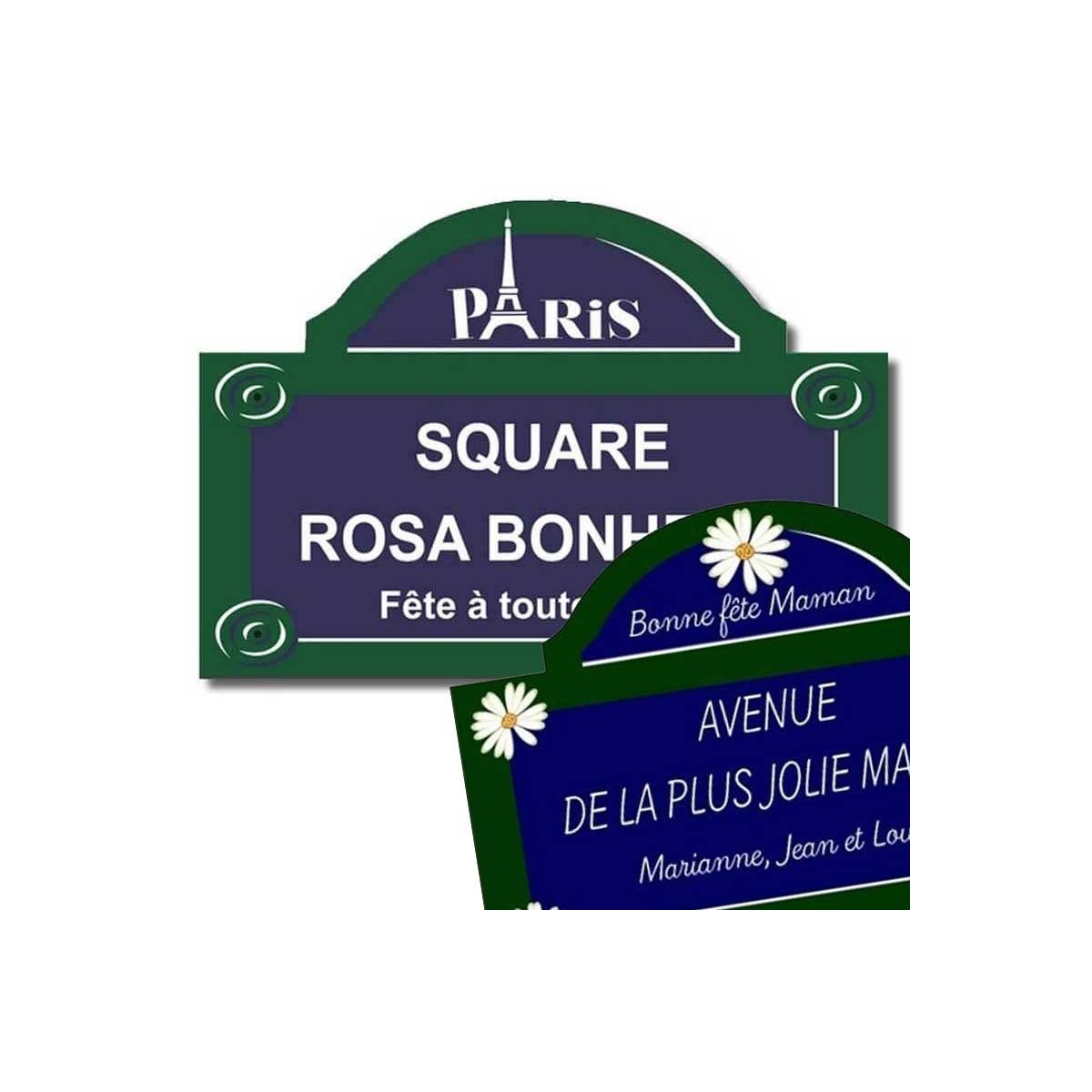 Plaques Paris spéciales