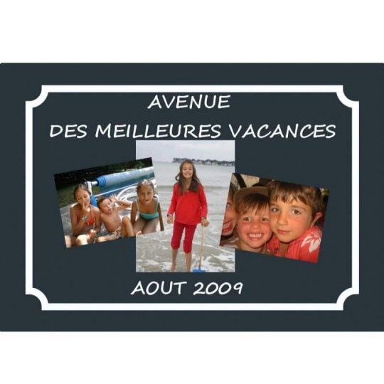 Plaque 3 photos événement Plaque 3 photos événement