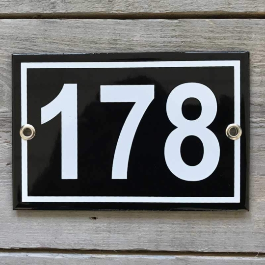 numero de rue filet plat numero de rue filet plat